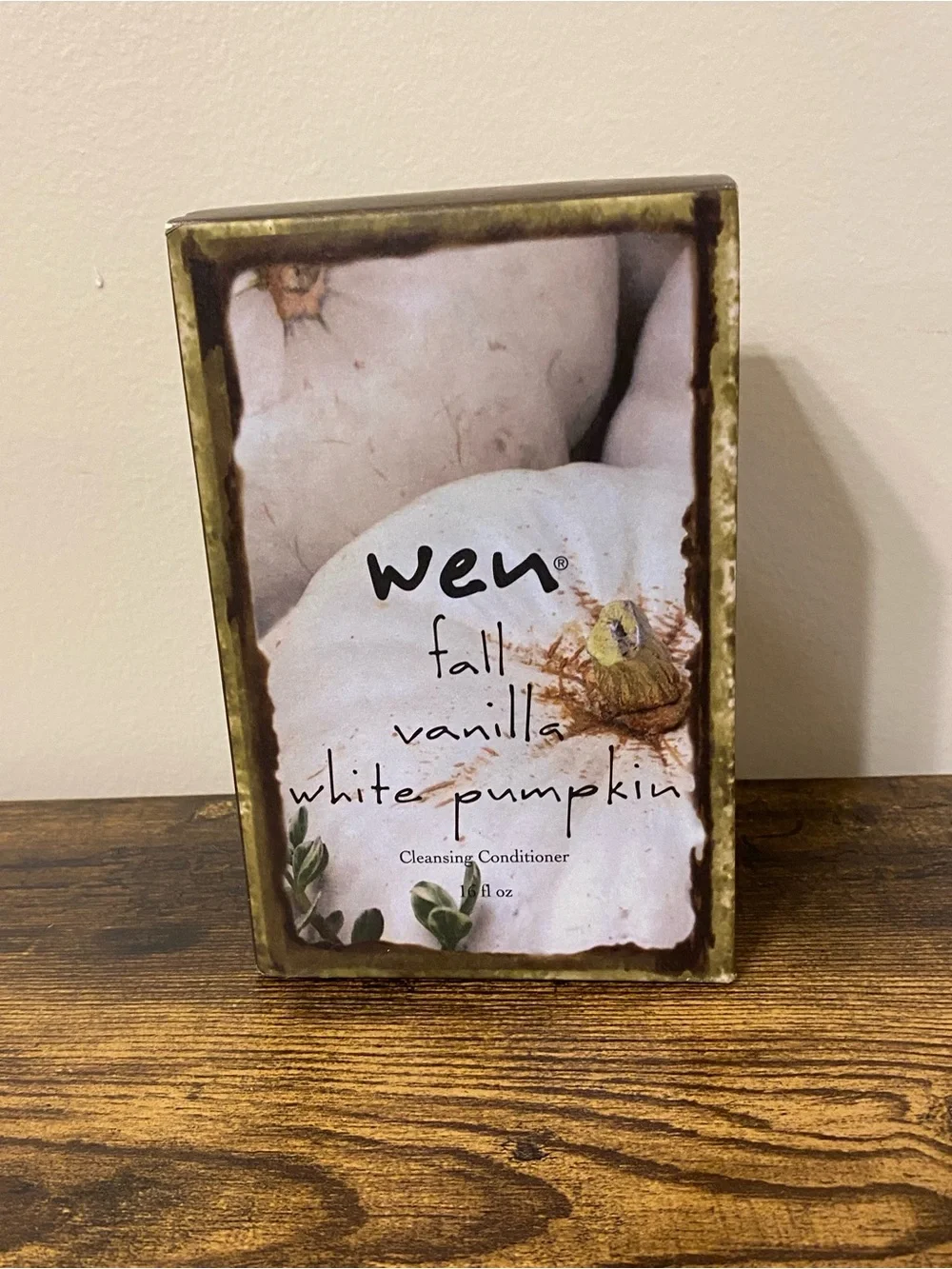 Wen Cleansing Conditioner Fall Vanilla White Pumpkin 16 fl oz NEW